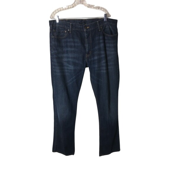 Levi Strauss & Co Jeans Men's Size 38 x 34 Blue 504 Tapered Leg - Picture 1 of 10